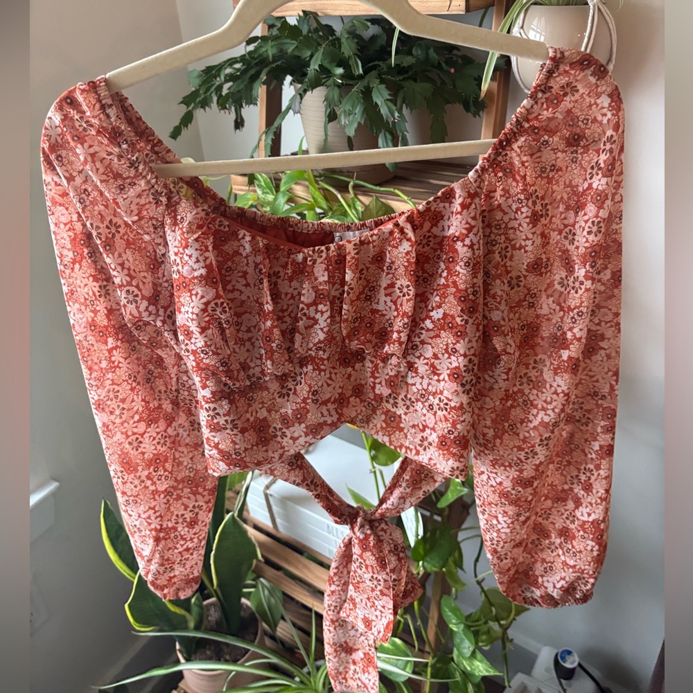 Floral Off-Shoulder Top